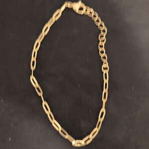 Elegant Gold Chain Link Bracelet